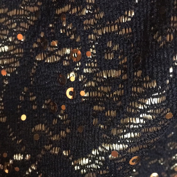 R M RICHARDS GOLD SEQUIN TANK TOP SIZE 18 - Picture 3 of 4